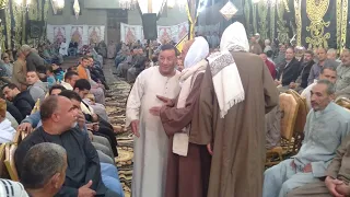 الشيخ محمد شبانه حوطر كلمه دينيه فى ليلة عزاء زوجة الحاج محمود السعيد سعده اوليله ميت غمر 2 12 2022 