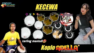 Download KECEWA || COVER REAL DRUM MOD KENDANG KOPLO MP3