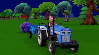 chintu ne chalaya tractor cartoon | chintu ep cartoon | chinki