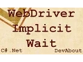 Tutorial - Seleniun WebDriver Implicit Wait in C Net