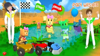 Yuta Mio Jadi Beruang Sultan Lomba Balap Mobil Di Padang Pasir 🐻🏜| Super Bear | Sakura School