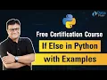 Python If Else in Hindi Conditional Statement in Python with Examples Free Python Tutorial