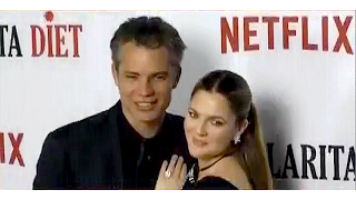 DREW BARRYMORE and TIMOTHY OLYPHANT meet at SANTA CLARITA DIET premiere