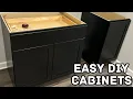 Hampton Bay Avondale Cabinet Assembly - Full Build DIY