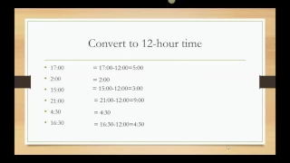Intro to Mods Clock Arithmetic