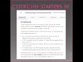 CODECHEF-Starters 59 Contest - Confusing Concatenations Problem