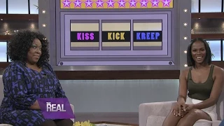 tika sumpter plays kiss kick or kreep