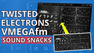 Twisted Electrons VMEGAfm Sound Snacks: the MEGAfm hardware FM synth now a plugin (desktop/iPadOS)
