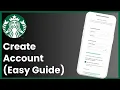 How To Create Starbucks Account
