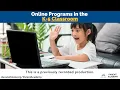 Online Programs in the K-5 Classroom - Fall 2024