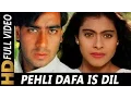 Download Lagu Pehli Dafa Is Dil Mein Bhi | Kumar Sanu, Alka Yagnik | Hulchul 1995 Songs | Kajol, Ajay Devgn
