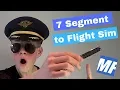 How to Wire a 7 SEVEN SEGMENT DISPLAY to FSX using MobiFlight and an Arduino Captain Bob