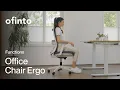 Ergonomic office chair Ergo of functions