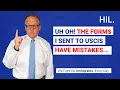 Uh Oh The Forms I Sent to USCIS Have Mistakes