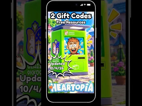 2 Active Gift Codes As Of 10/04/26 for Free Rewards in Heartopia!