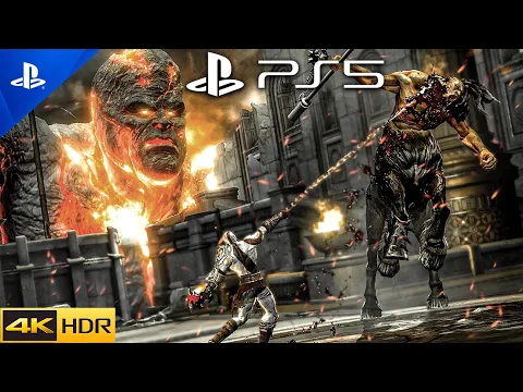 Download MP3 (PS5) GOD OF WAR 3 REMASTERED - Kratos vs Helios | ULTRA High Graphics Gameplay [4K 60FPS HDR]