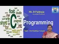 File Handling concepts by Ms B Padmaja