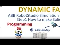 ABB RobotStudio Simulation A to Z Step1 How to create Solid
