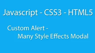 Javascript - CSS3
