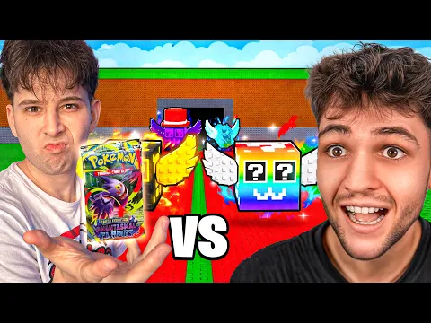 Video Thumbnail: 200€ Σπάνια LUCKY BLOCK vs 200€ ΚΑΡΤΕΣ στο ROBLOX