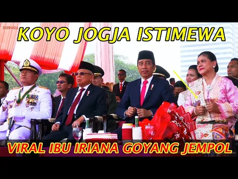 Download MP3 AMBYAR‼️ GOYANG JEMPOL BU IRIANA JOKOWI IRINGI LAGU KOYO JOGJA ISTIMEWA HUT TNI KE-78 DI JAKARTA