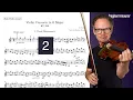 Vivaldi: 1ST POSITION VERSION Violin Concerto In G major, RV 299, Op. 7, No. 8, 1. Movement