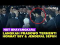Download Lagu Langkah Terhenti, Prabowo Hormat ke SBY \u0026 Jenderal Sepuh TNI di HUT Bhayangkara