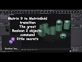 MatrixGold Boolean 2 Objects