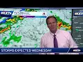 LIVE March 10 - Severe storm threat Wednesday