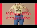 Vintage clothes Of The 70 s