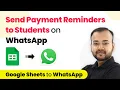 Download Lagu Send Fee Payment Reminders To Students On Whatsapp