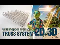 Grasshopper from Zero - Episode 7 Build Parametric Trusses Space Frames in Grasshopper