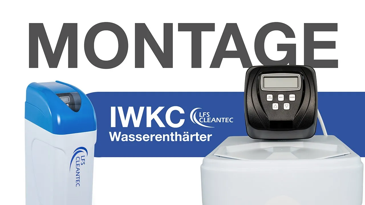 Montage Wasserenthärtungsanlage