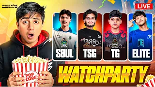 🛑FREE FIRE IQOO OG TSG VS TOTALGAMING VS S8ul WATCHPARTY - TSG MANN