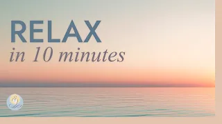 10 Minutes Full Body Guided deep Relaxation | Stress Relief Meditation #heartfulness