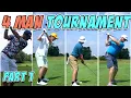 I entered my FIRST 4 Man Scramble Tournament Golf Club of Dublin Part 1