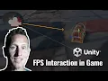 Unity FPS Controller Interact with Game using Playmaker
