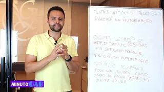 INTERCEPTAÇÃO, ESCUTA E GRAVAÇÃO TELEFÔNICA, PROVA LÍCITA OU ILÍCITA?
