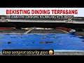 KENA TEGURAN❗️BEKISTING DINDING TERPASANG JEMBATAN LENGKUNG KALIMALANG KOTA BEKASI