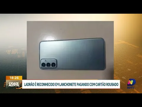Ladrão de celular em Blumenau é preso após realizar compras com cartão roubado em lanchonete