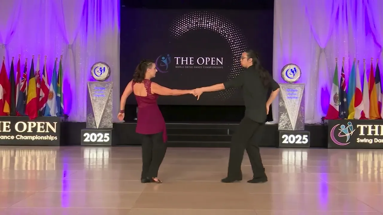 John Su and Joanne Meinl - Sophisticated Finalist - The Open 2025