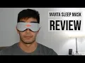 Manta Sleep Mask Review - Work for Side Sleepers No Lights Gets In