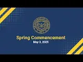 UofM Spring Commencement 2025