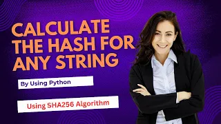 SHA256 Algorithm Calculate hash value using sha256 algorithm BeingAProgrammer Calculate Hash