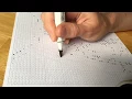 Color Squared halftone dots method