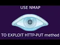 Http Put Method vulnerability - NMAP