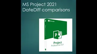 MS Project DateDiff function