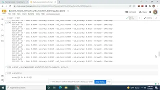 Adaboost Classifier vs Neural Network on Test Data from the Bank Dataset from Kaggle