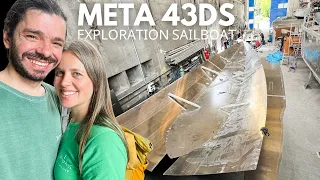 ⛵️Building an Exploration Aluminum Sailboat!! How to create the Hull Shape!! Ep.342
