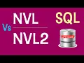 Oracle Sql NVL and NVL2 function - What is the Difference SQL tutorial